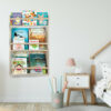 Book shelf for children, kids bookcase, wall bookshelf, children's bookshelf, children's room bookcase, 3