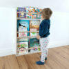 Book shelf for children, kids bookcase, wall bookshelf, children's bookshelf, children's room bookcase, 5