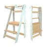 Learning Tower Foldable white, white learning tower foldable, kitchen tower white, White learning towers, 1