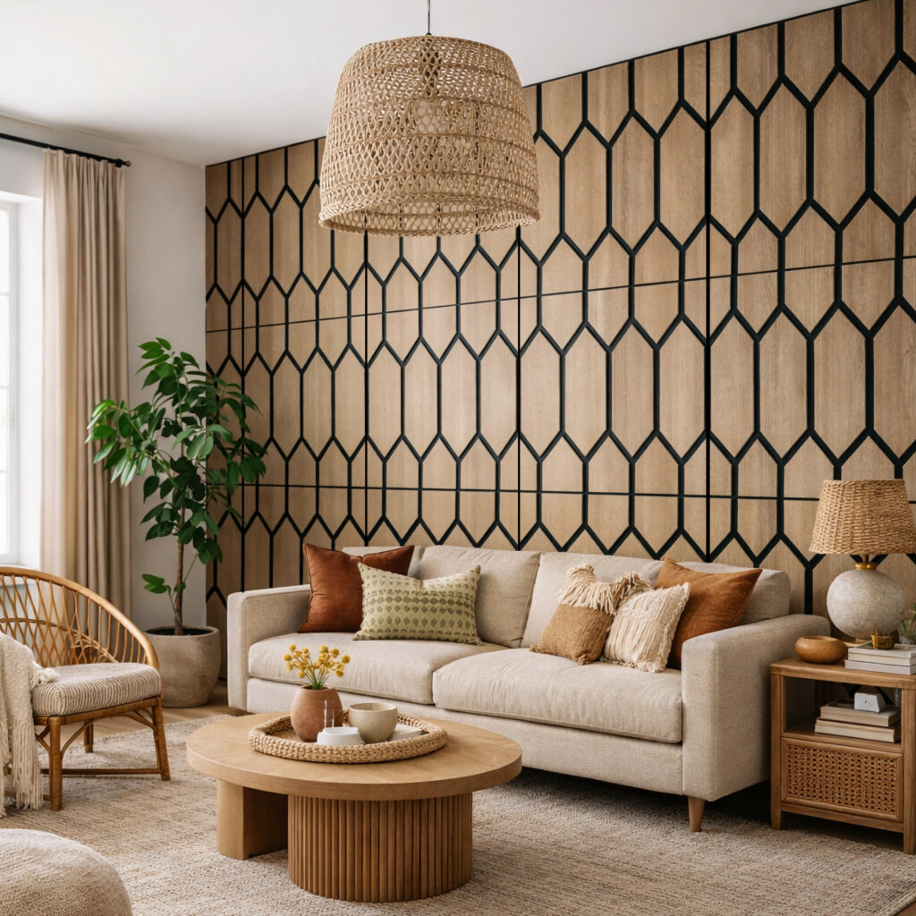 3D wall panels, wall panel decor, modern wall panels, geometric wall panels, geometric wall lamells, PD10, 5