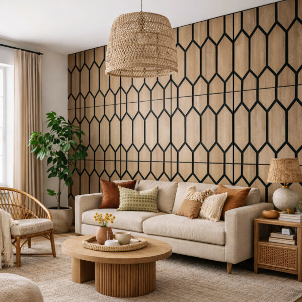 3D wall panels, wall panel decor, modern wall panels, geometric wall panels, geometric wall lamells, PD10, 5