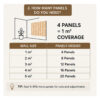 wall panels 3D, wall panel 3D, geometric wall panels, geometric wall panel